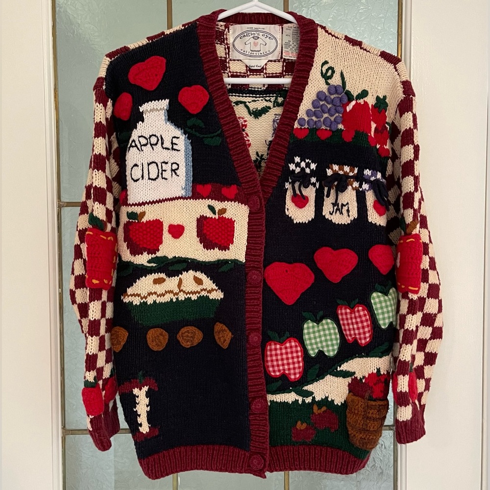 Vintage Apple Pie Cardigan